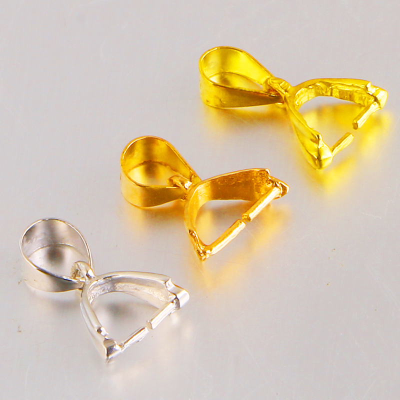 老凤凰k金吊坠瓜子扣男女款扣头挂坠扣子18k金真金饰品k金首饰对夹扣