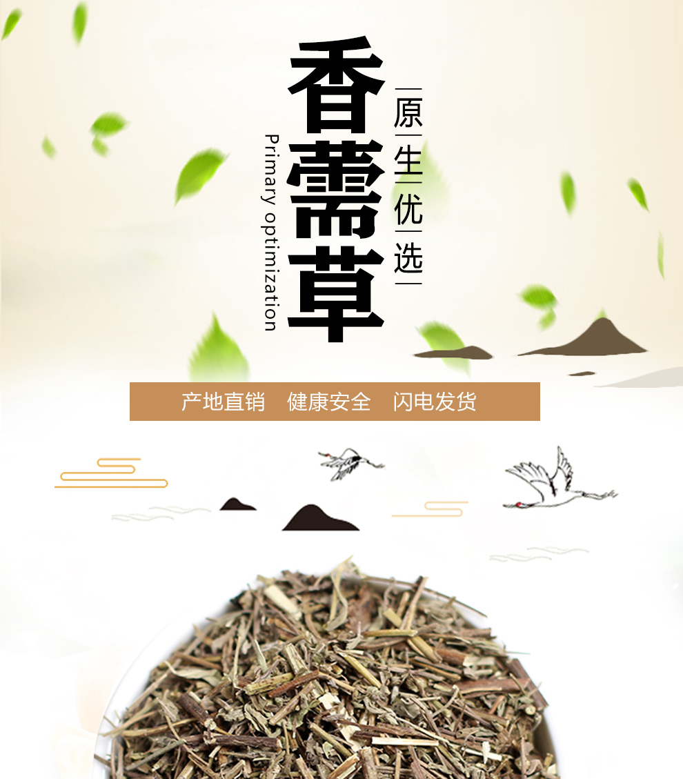 北京同仁堂香薷500g新货香薷草茶散装中药材店铺香茹
