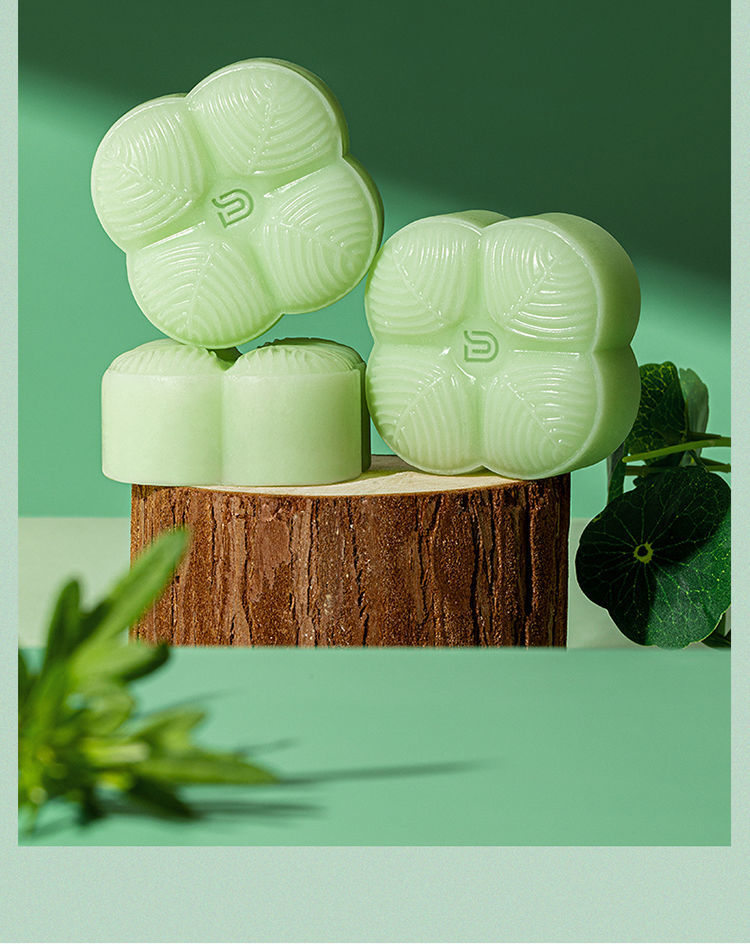 【官方旗舰】【110g】天然艾草叶手工皂 祛痒除螨控油洗澡皂 新款艾草