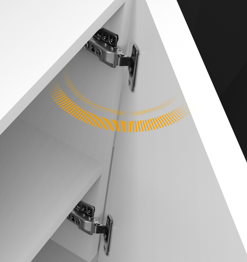 左邻铰链左邻全阻尼二段力缓冲铰链柜门小角度液压合页衣柜橱柜五金