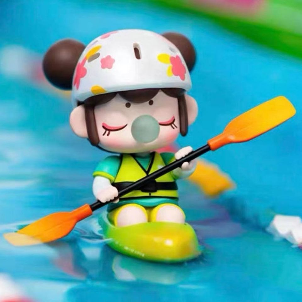 若来nanci囡茜第六代运动会系列盲盒女孩儿童生日礼物 击剑【图片