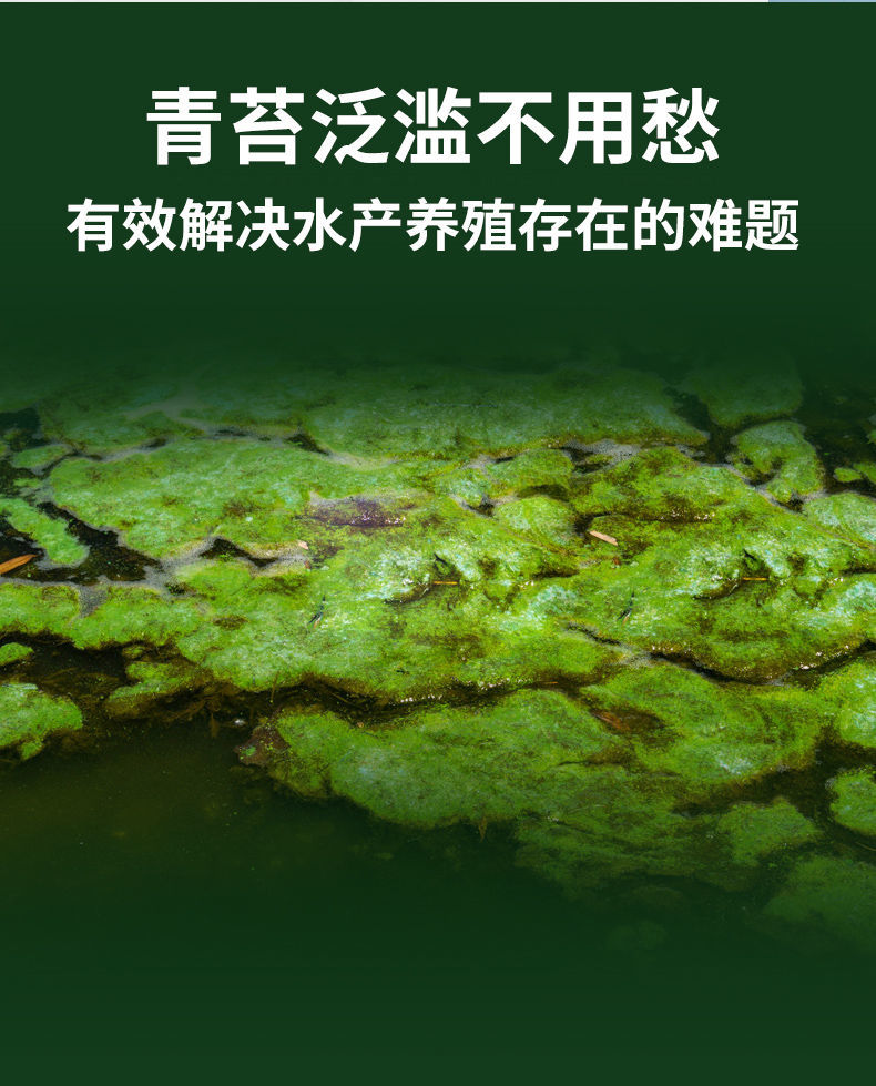 除青苔绿藻绿水青苔杀200克/袋 1亩地1米水深【图片 价格 品牌 报价】