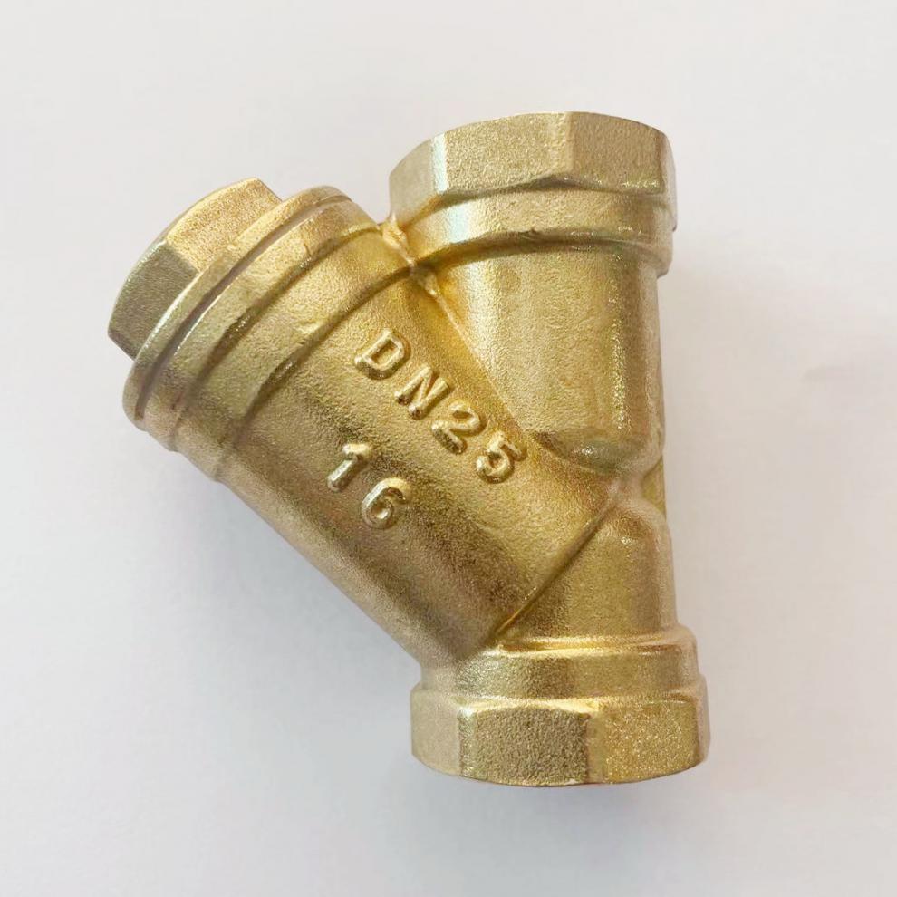 埃美柯黄铜y型过滤器607丝口不锈钢过滤网4分6分1寸dn15 20 25-50哚优