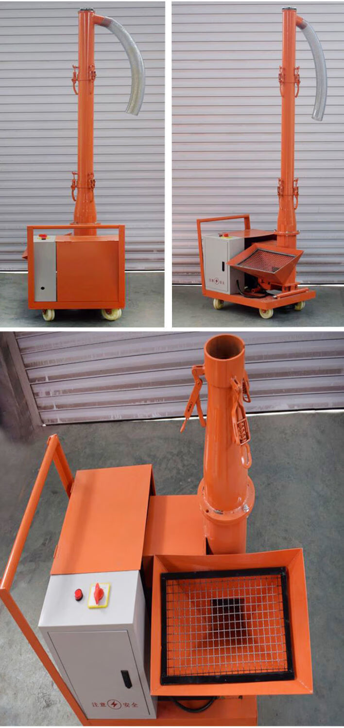 二次构造柱泵上料机混凝土输送泵小型二次结构浇筑泵螺旋式构造柱