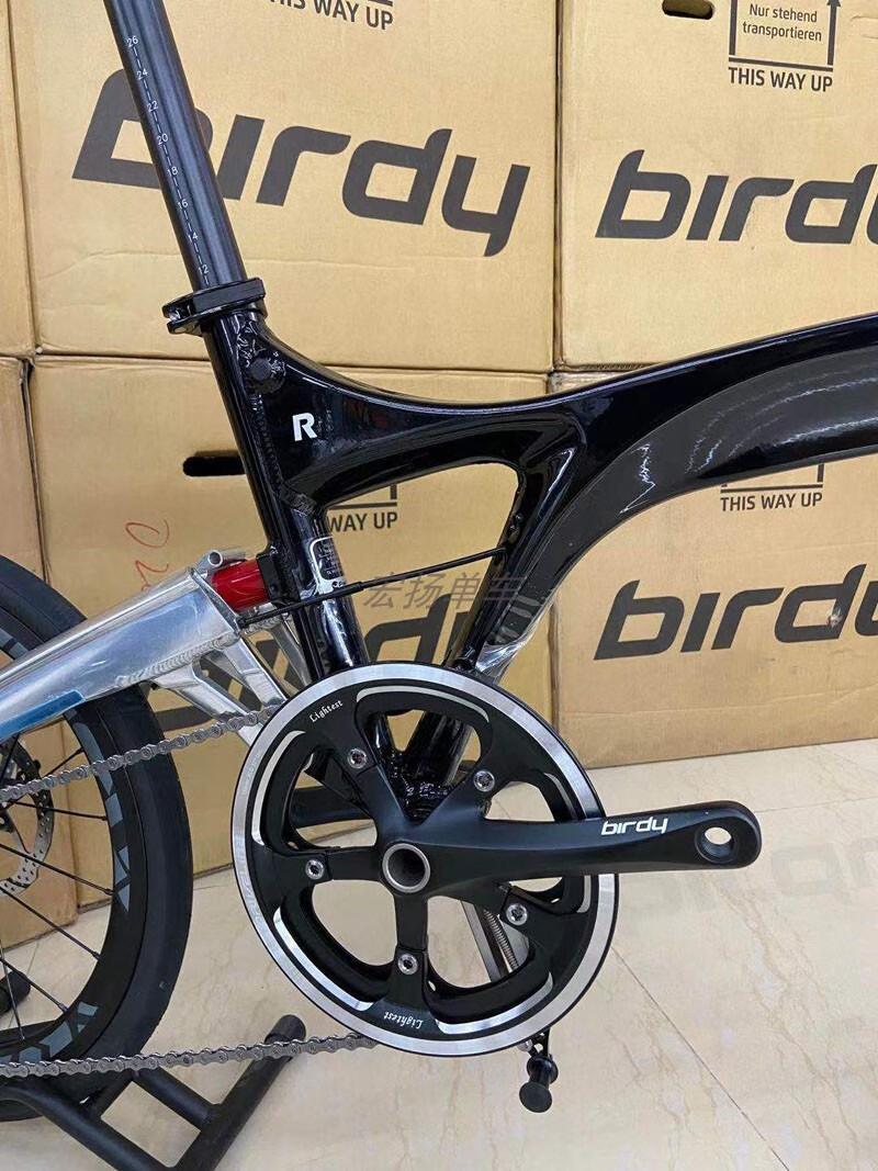 2022新款birdy鸟车birdy r 20寸 406 11速铝合金碟刹折叠自行车鸟车