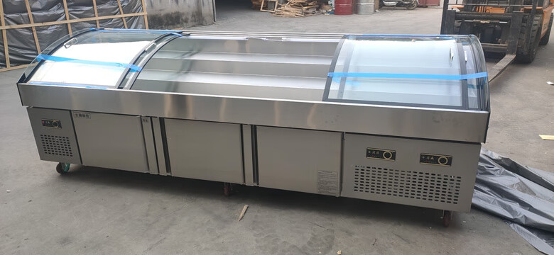 阶梯冰台烧烤点菜海鲜展示柜冷藏商用凉菜柜水果捞保鲜柜串串冰柜其他