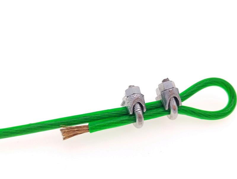 包塑家用钢丝绳绳子拉紧器室外可调节锁扣多功能塑胶小型户外 30米