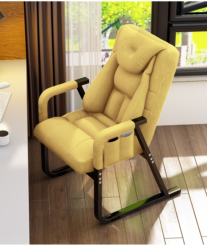 大学生宿舍椅子靠背午休家用躺椅学生宿舍懒人沙发椅午休午睡休闲靠背