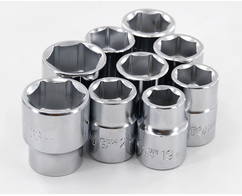 易尔拓yato六角套筒34英寸1952mm短款6角套筒头套管套头43mmyt1320