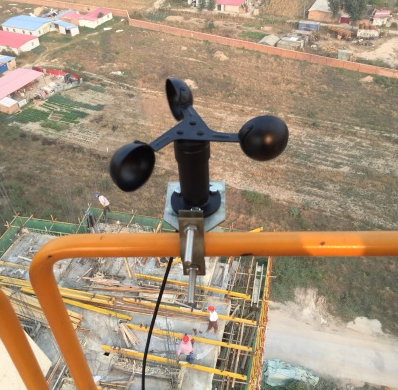 风速仪塔吊塔机专用风速测量仪风杯式户外气象风速测量仪风速仪tl02铝