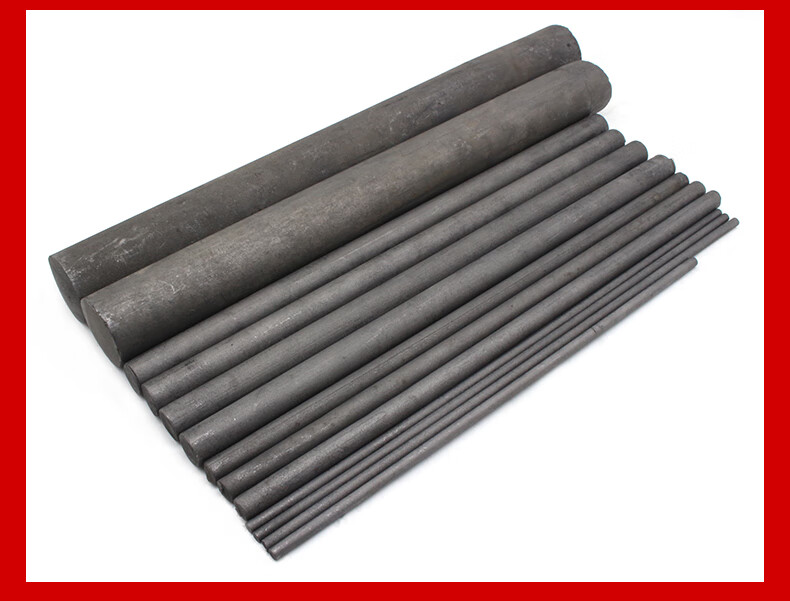 电极石墨棒碳棒耐高温实验电极8101214mm高纯光谱石墨电极棒定制直径