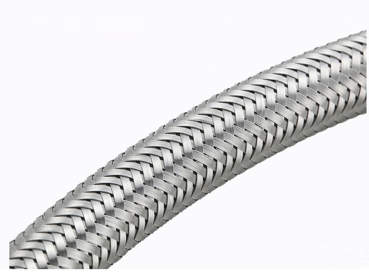 勤凯双铜头不锈钢编制软管双头进水软管座便器热水器软管不锈钢双头管