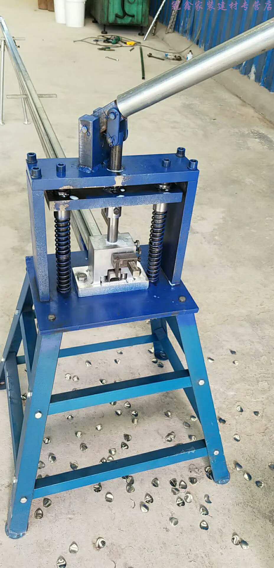 护栏冲孔机 弹簧 定位 手动冲孔机(标价不含运费咨询客服) 38圆/22.