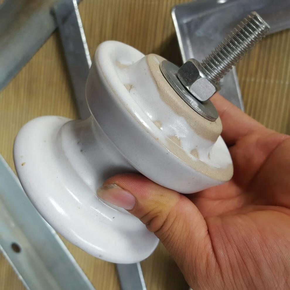 电力支架三角铁隔板托架三角支架电线杆外墙通电走线瓷瓶瓷壶支架 270