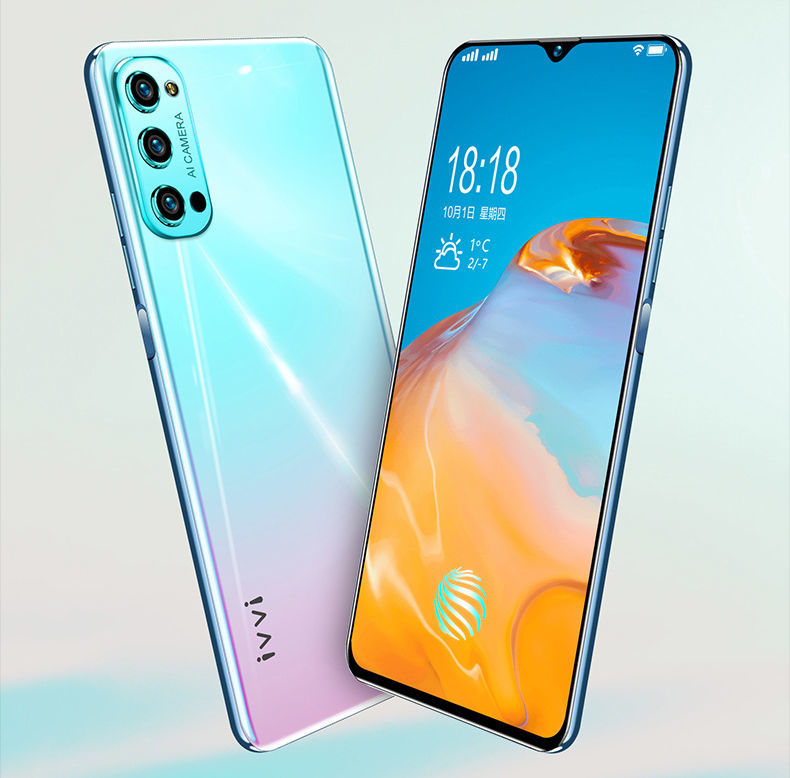 ivvi p40水滴屏八核8g 128g智能手机便宜货学生安卓4g游戏备用荣耀