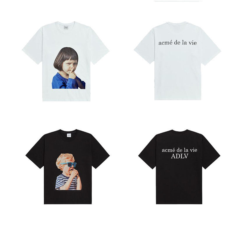 韩国潮牌新款adlv短袖明星同款甜甜圈男女孩t恤os男女情侣纯棉ins的潮