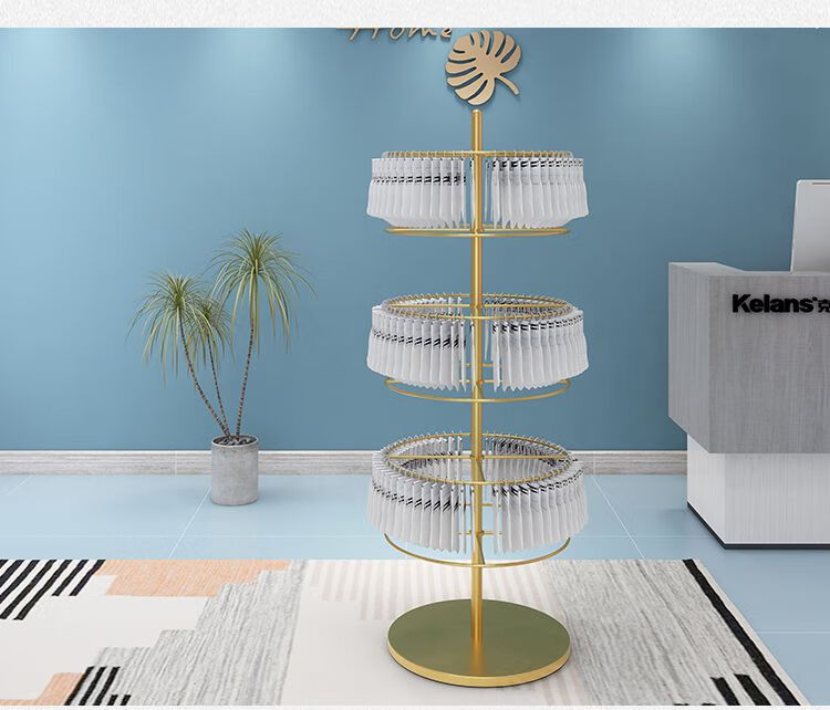 捷陆龙 【旗舰】文胸展示架落地 袜子展示架内衣店盒装内裤多层中岛