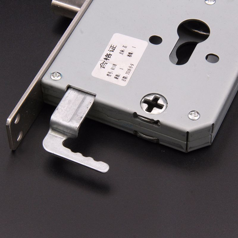 缘梦 步阳忠恒防盗门锁体 双快锁体方舌圆柱锁体 大门锁配件 通用天地