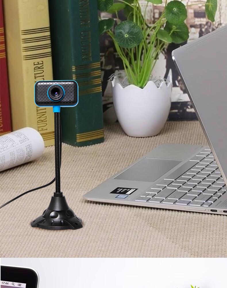 教学台式电脑笔记本摄像头网课olevo普清480pa7摄像头带麦30万像素