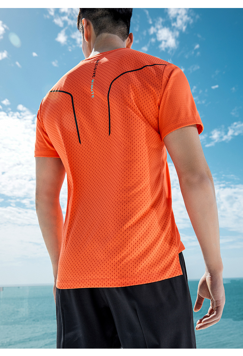 吸湿速干科技安踏短袖健身速干衣男2022夏季新款透气跑步运动短袖t恤