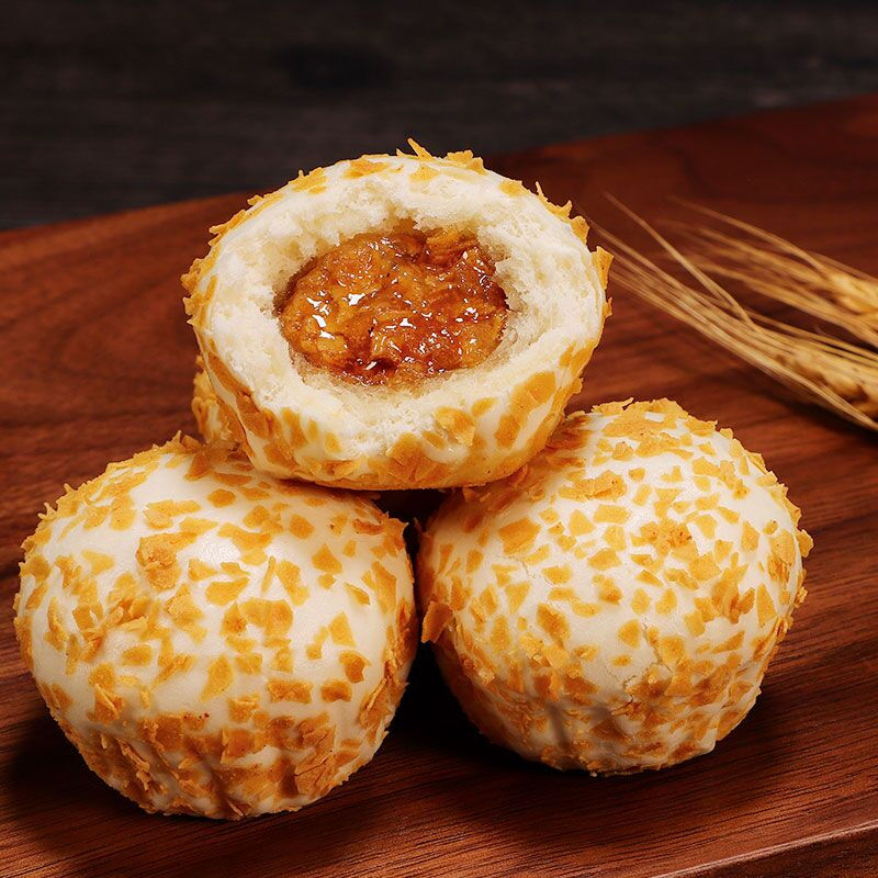 迎五一5折燕香金麦包小馒头早餐面食点心方便速食特色面点