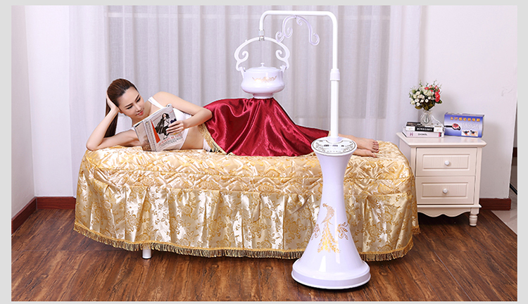 艾灸仪器美容院远悬灸仪家用无烟立式艾炙仪器温灸仪 金色高端版_ 1折