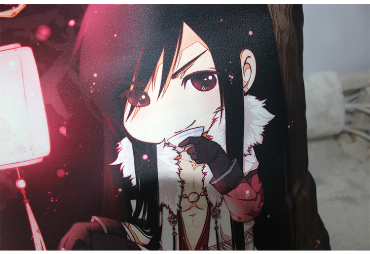 4040cm双面含枕芯 一面莫雨一面毛毛_现价逍遥宅品剑三周边抱枕剑网三