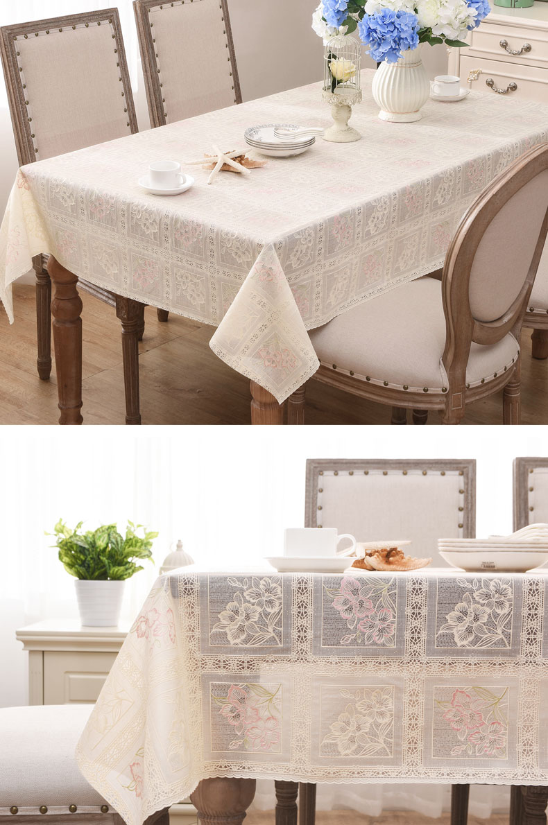 歺桌垫防水北欧风桌布长方形家用pvc塑料家用茶几垫子软玻璃 03蕙质