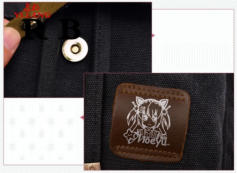 萌域令咒动漫周边帆布书包 旅游休闲电脑双肩背包 archer_现价-1元