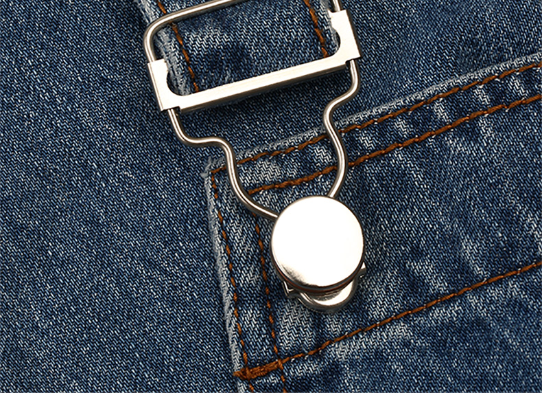 三爱 背带裤扣环挂钩扣子牛仔调节扣纽扣配件吊带铜葫芦扣牛仔裤钮扣