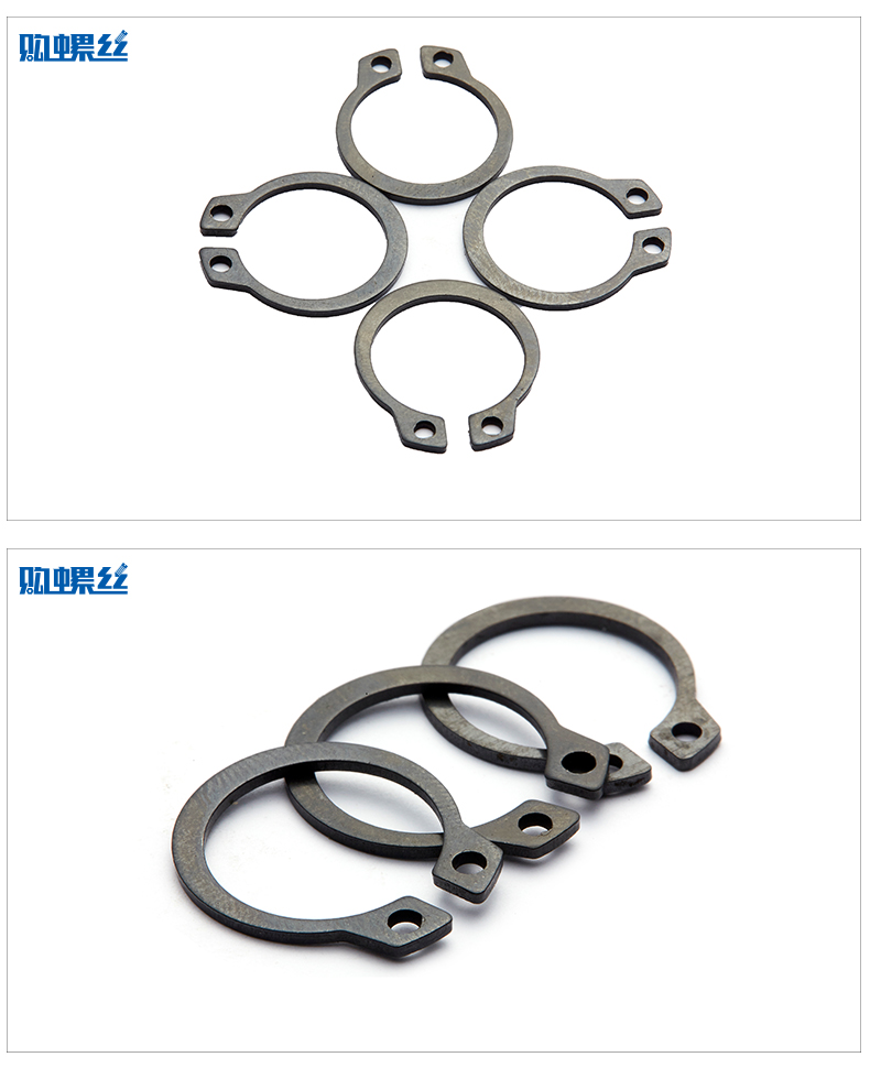 勁功65錳鋼軸用擋圈 軸卡卡環 外卡簧 軸用卡簧 65mnc型卡簧擋圈 gb