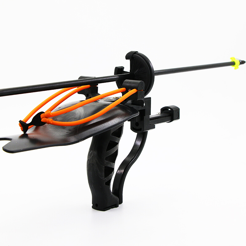 弹弓射箭射鱼镖套装射鱼器套装鱼鳔射鱼箭封闭式渔轮弹弓 简配(不含
