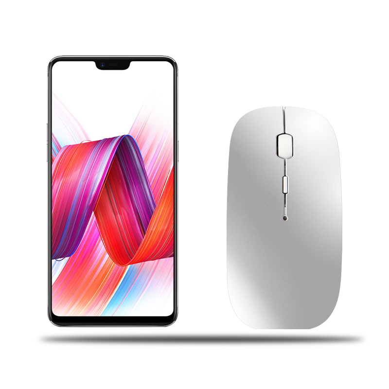 pro/ace 2/k5无线鼠标充电静音 冰雪白【oppo鼠标手机蓝牙鼠标】充电