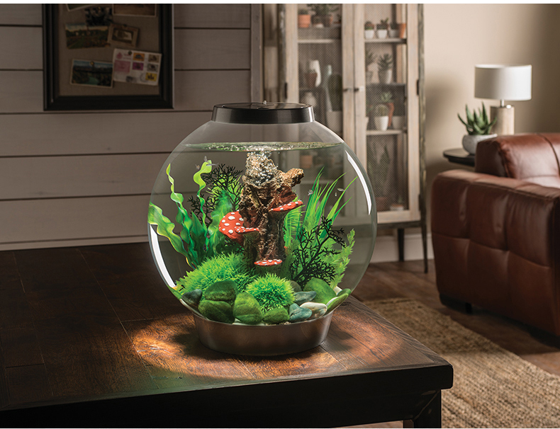 biorb扇形珊瑚海扇布景 鱼缸造景装饰仿真水草造景套餐水族箱摆件