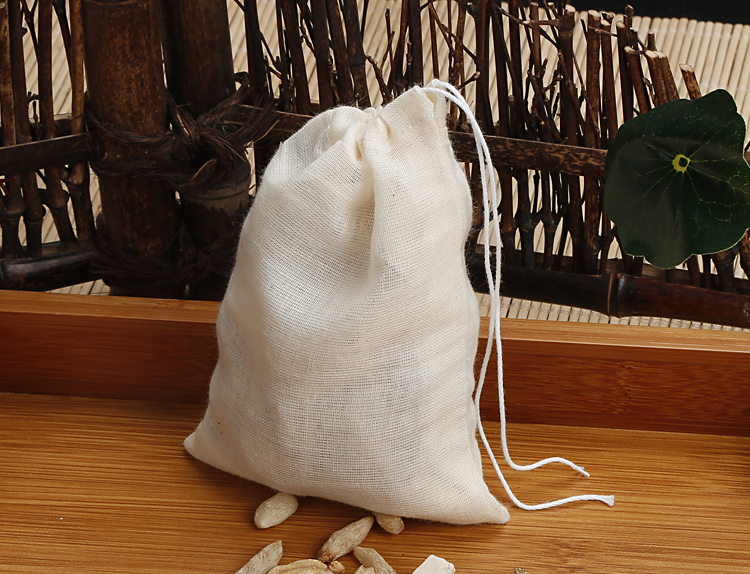 10*15纱布袋过滤袋香料包佐料大料煲汤炖肉卤料调料包中药袋 40个