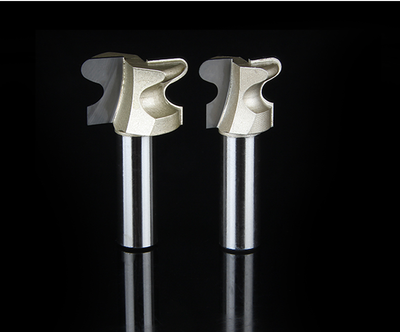 木工刀具级二弧指甲刀 抽屉刀 柜门拉手刀 木工槽刀 1/2*5/8(15.87)