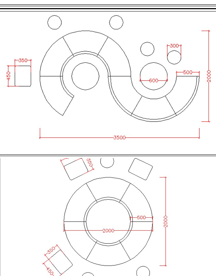 裕朝 布艺弧形圆形休闲异形时尚创意简约接待会客s形沙发茶几组合定制