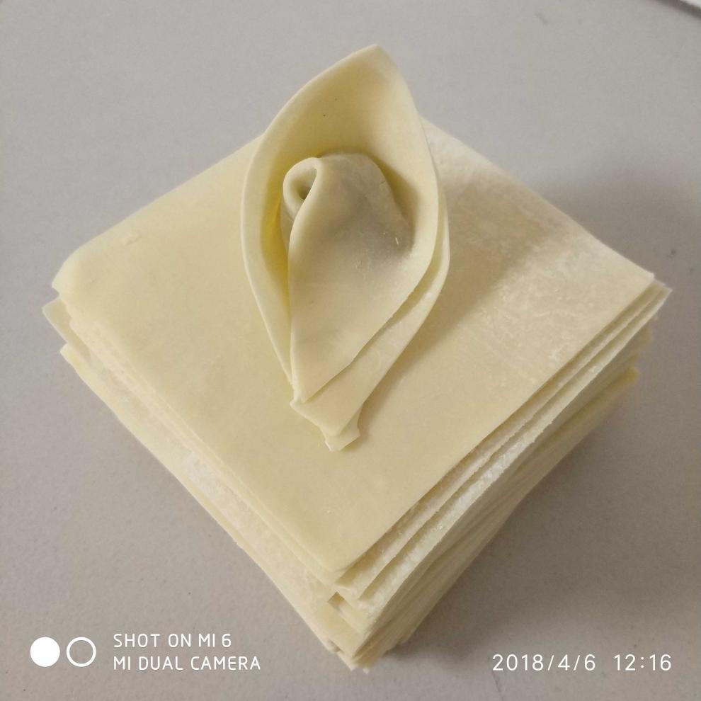 四川新鲜抄手皮馄饨皮碱面皮梯形云吞皮混沌皮抄手皮梯形4斤约200张