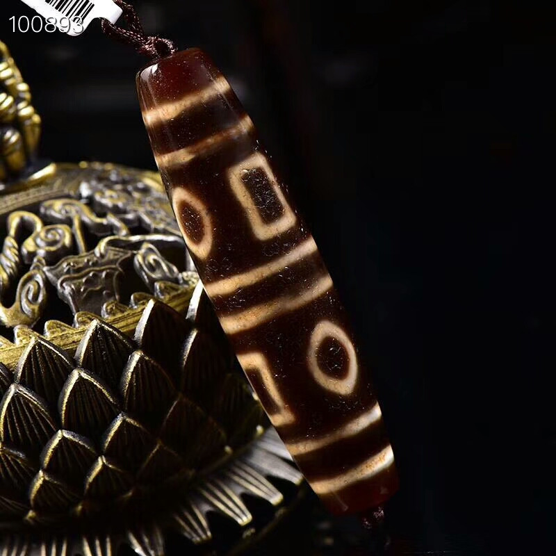 天然至纯西藏老矿四天地天珠千年至纯风化细腻品相包浆油润老气自然