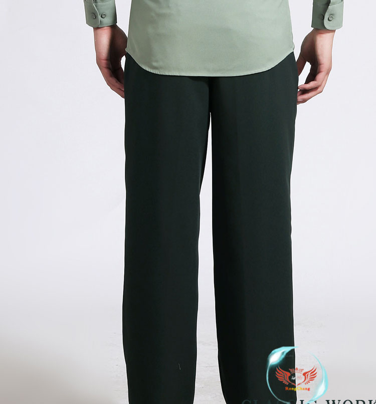 战地正品配发夏常单裤07式夏季男士夏裤长裤 lujun裤子表演服饰松枝绿