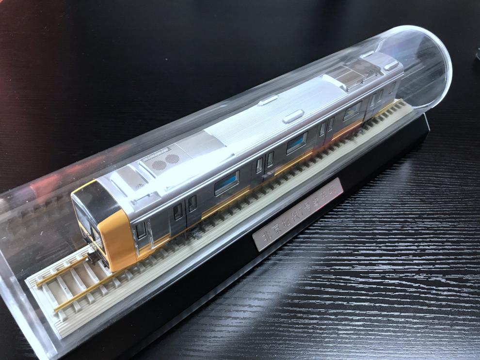 定制1/68原厂模型北京地铁车辆模型送礼佳品沙盘模型收藏展示礼品静态