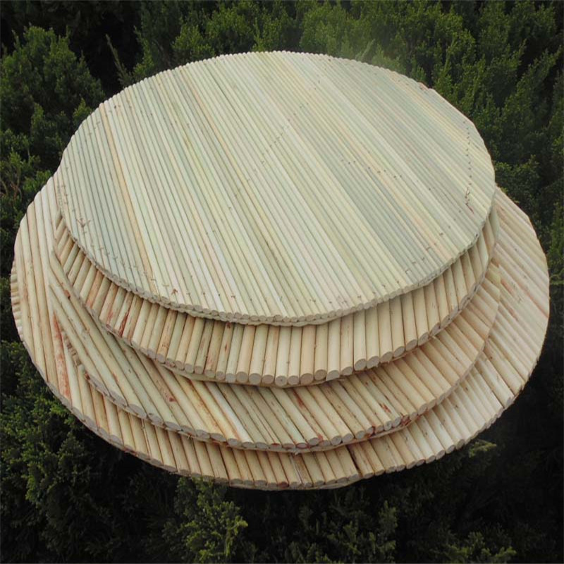 高粱杆盖农家盖帘饺子帘饺子拍饺子盘篦帘垫餐垫一个 40厘米