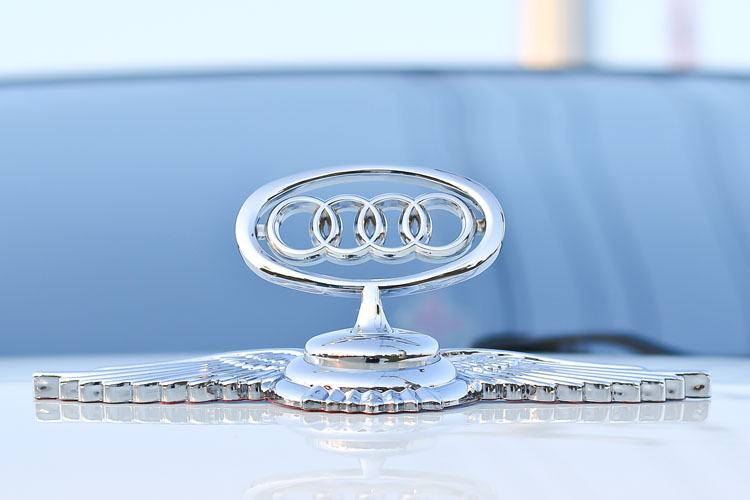 适用于monlill 奥迪飞鹰属立标 奥迪机盖车标 奥迪车头标贴标改装专车