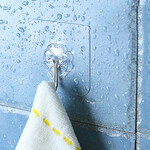 雅高强力粘胶挂钩粘钩厨房  无痕吸盘挂钩浴室 10个装