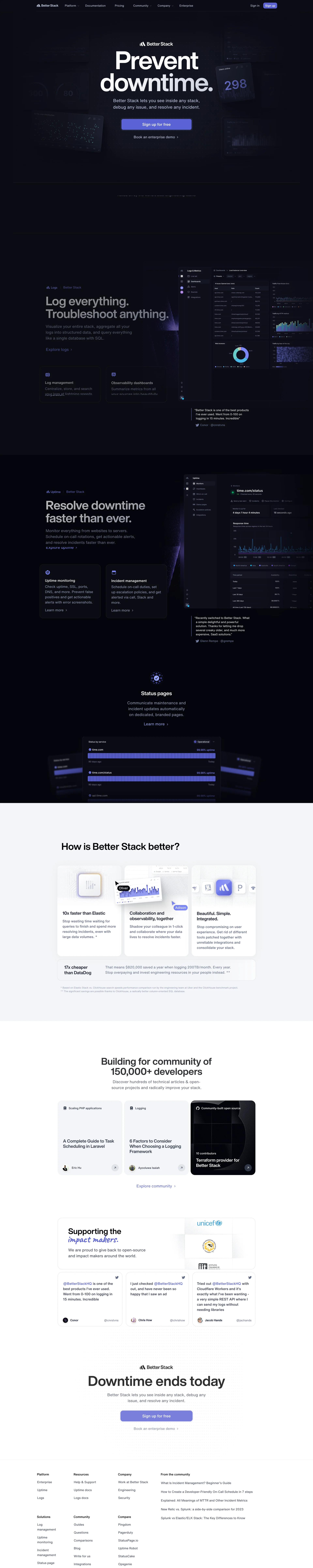 发现、解决和预防停机