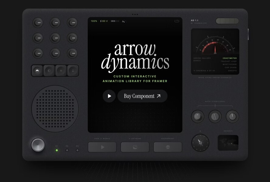 Framer的自定义交互动画库