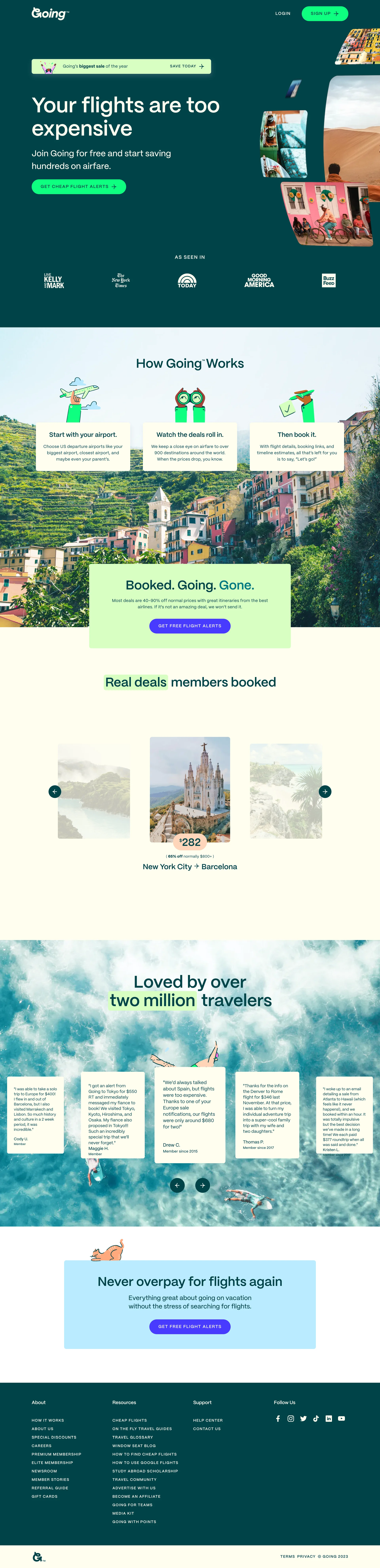 超值机票优惠直达您的收件箱