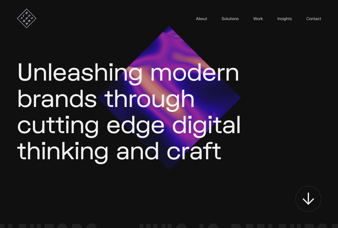 通过前沿数字思维和工艺释放现代品牌