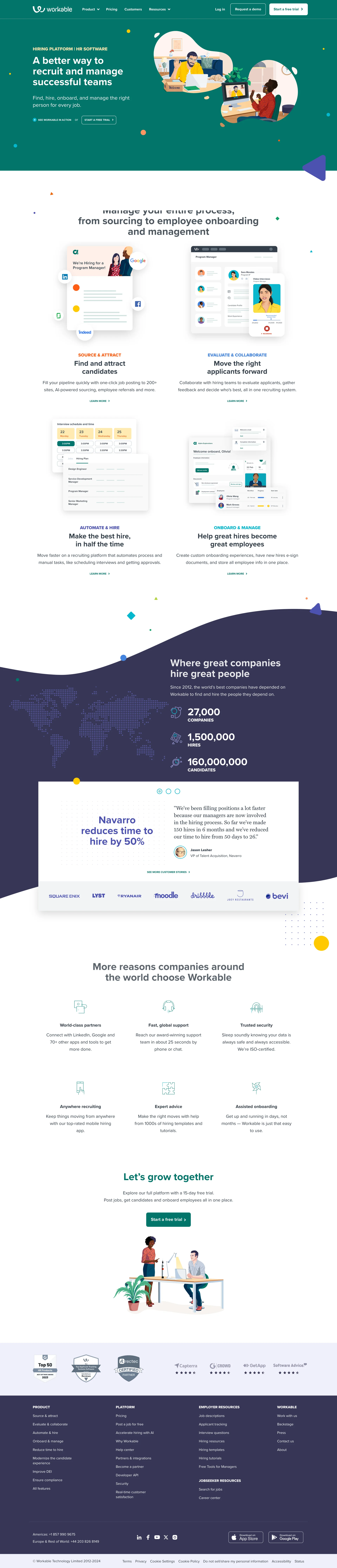 全球领先的招聘软件和招聘平台