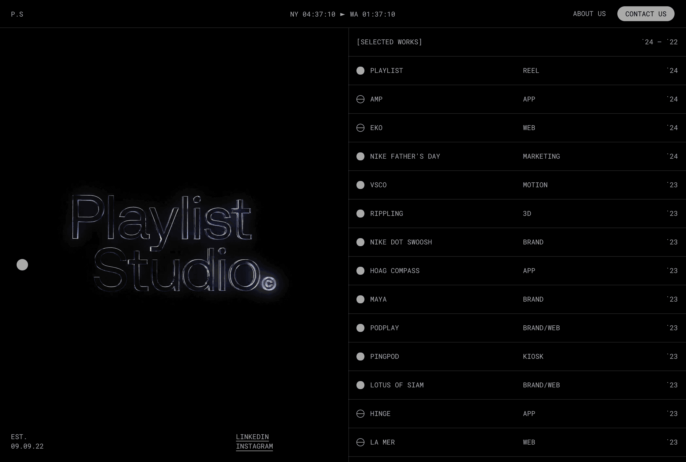 我们由一群多元化的创意人士创立，是一家位于布鲁克林的设计工作室，专注于品牌、营销和数字产品的交汇点